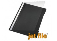 Dosar plastic cu sina JETFILE negru